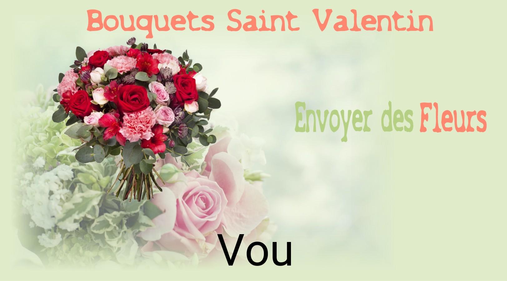 Roses de Saint-Valentin livrées à Vou