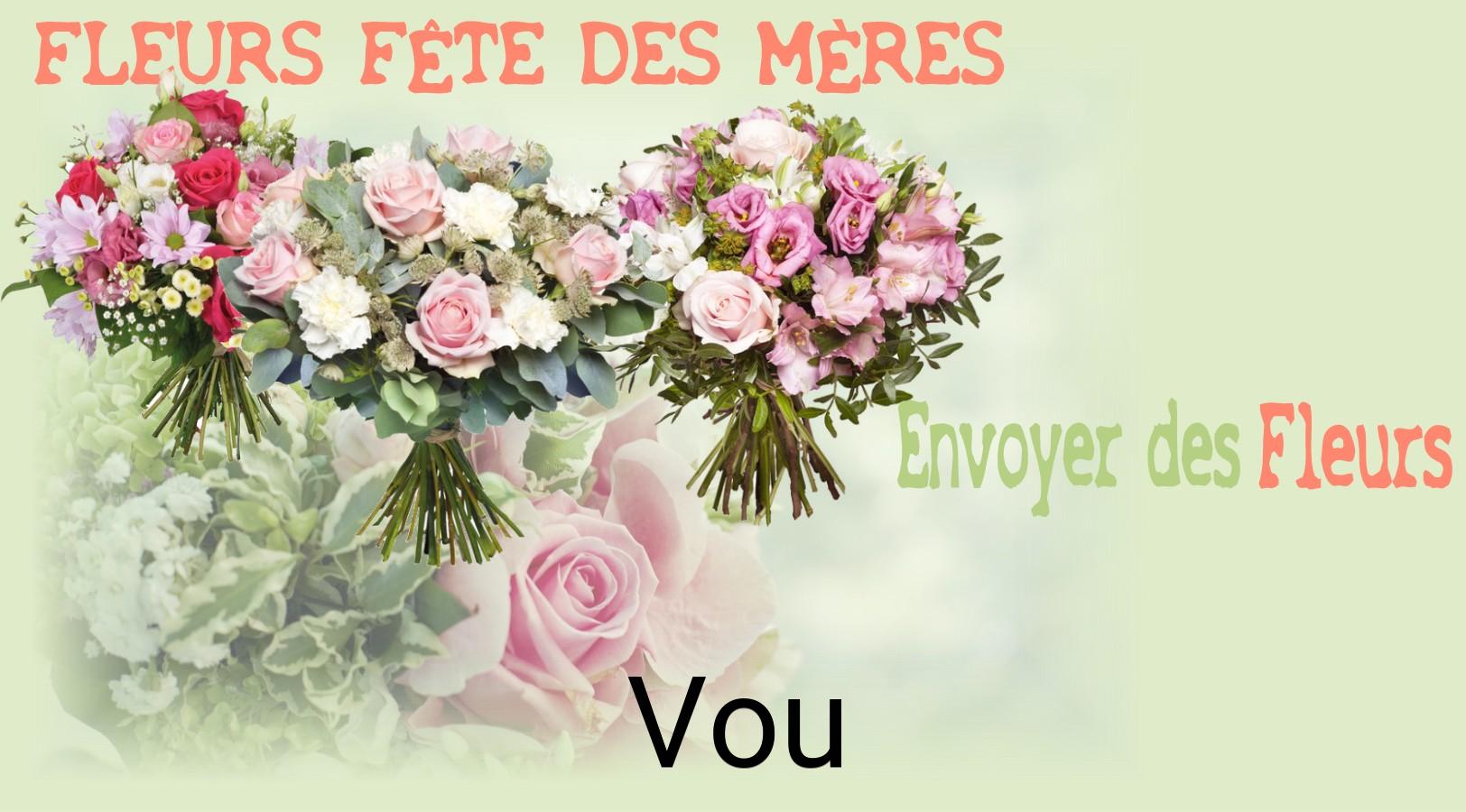 Bouquet de Fête des Mères livré à Vou